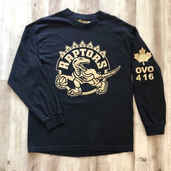 Toronto Raptors X OVO, 2014, NBA, Limited Edition, Long‎ Sleeve, Shirt - Picture 3 of 12